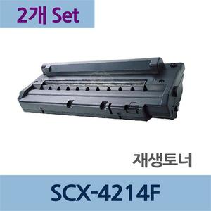 SCX-4214F x2개 세트 재생 토너 잉크 충전 리필 전문