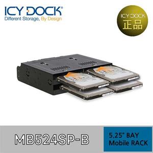 ICYDOCK MB524SP-B 2.5 HDD/SSD 4BAY 하드랙 가이드
