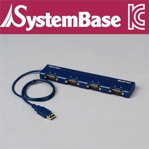 4포트 USB 시리얼통신 어댑터 RS 232 컨버터 V4.0