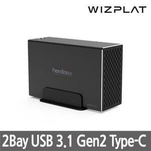 위즈플랫 WIZ-20U31C 500GB(500GB X 1개)2Bay외장하드