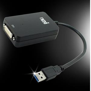 (RIVER) USB3.0 to DVI 변환 컨버터(WH0695)